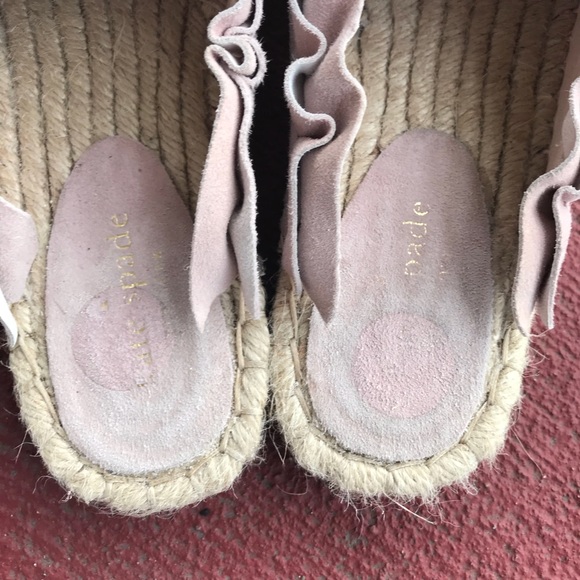 NWOB Kate Spade Laila Suede Espadrille Mules - Picture 5 of 5